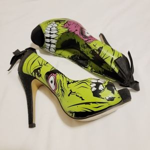 Iron Fist Zombie Stomper Peep Toe